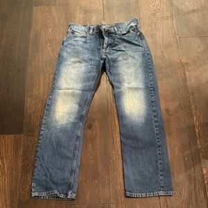 American Eagle Outfitters Men's Blue Straight Jeans